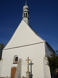 Kostel Sv. Václava - nedaleko penzionu U Radnice