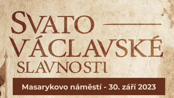 Svatováclavské slavnosti 30. září 2023